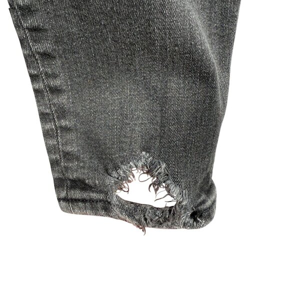 MOUSSY VINTAGE Velma Distressed Skinny Jeans in Faded Black Size 25 - Picture 10 of 16